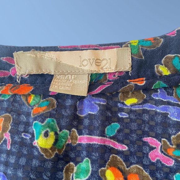 Forever 21 Abstract Print Dress - Picture 2 of 3